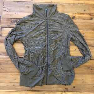 Lululemon reversible zip up